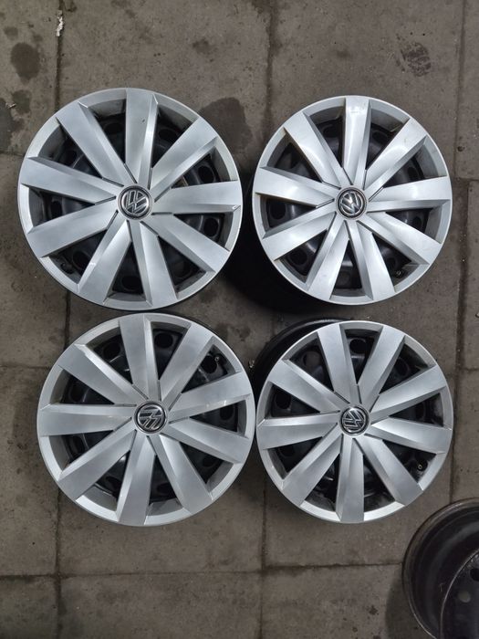 Felgi stalowe 5x112x16 Wv/Kołpaki/Montaż Wysyłka
