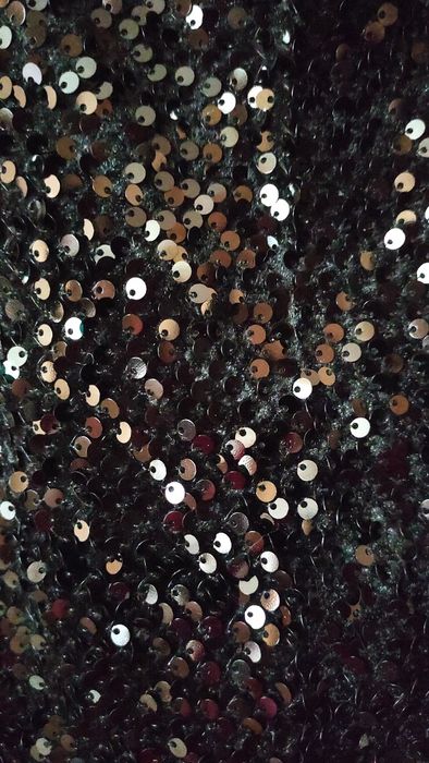 Святкова спідниця чорна з пайєтками. Розмір 10, s-m