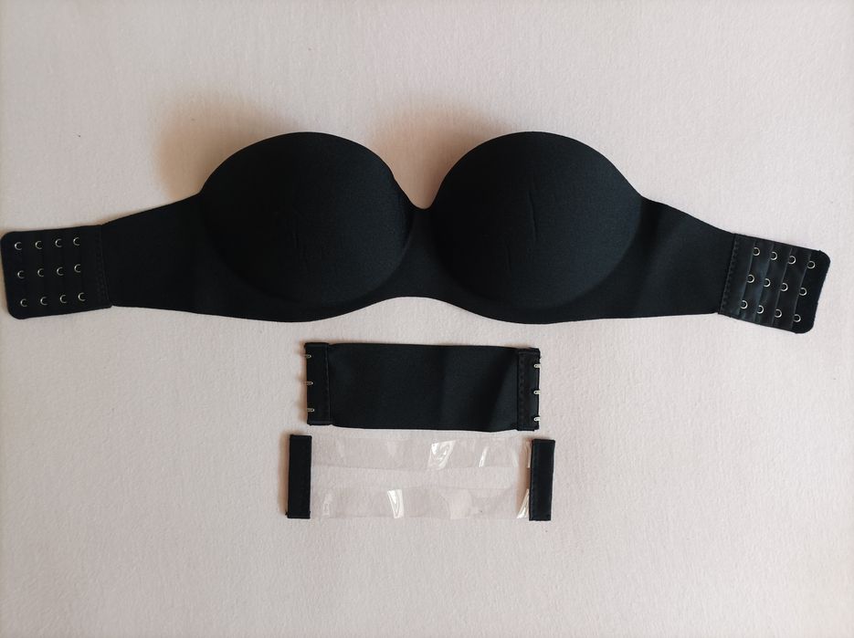 Biustonosz 75B push up sukienka bez pleców
