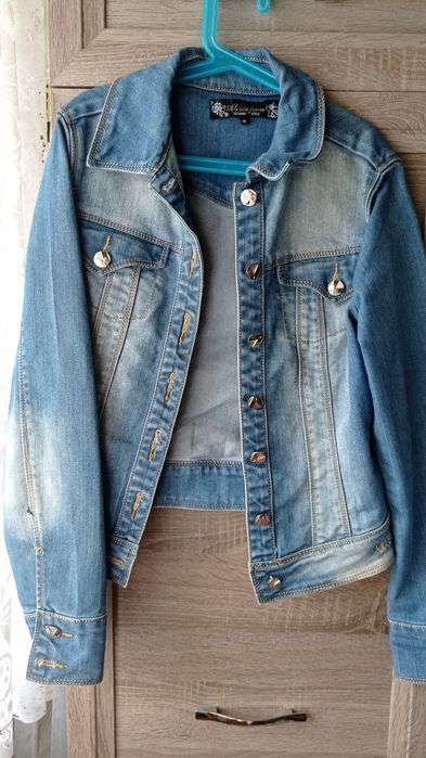 Kurtka jeansowa rozmiar xs