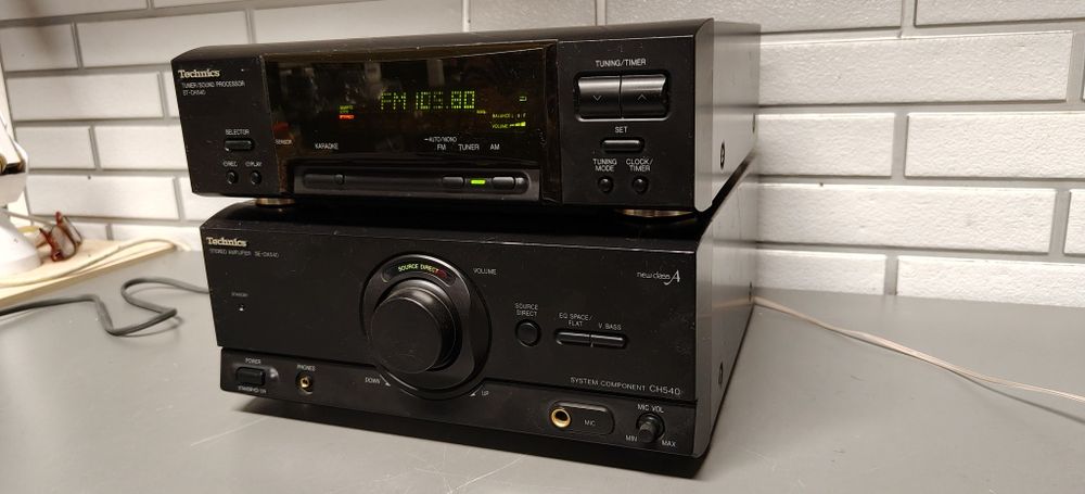 Wzmacniacz i Tuner TECHNICS se-ch540. Class A