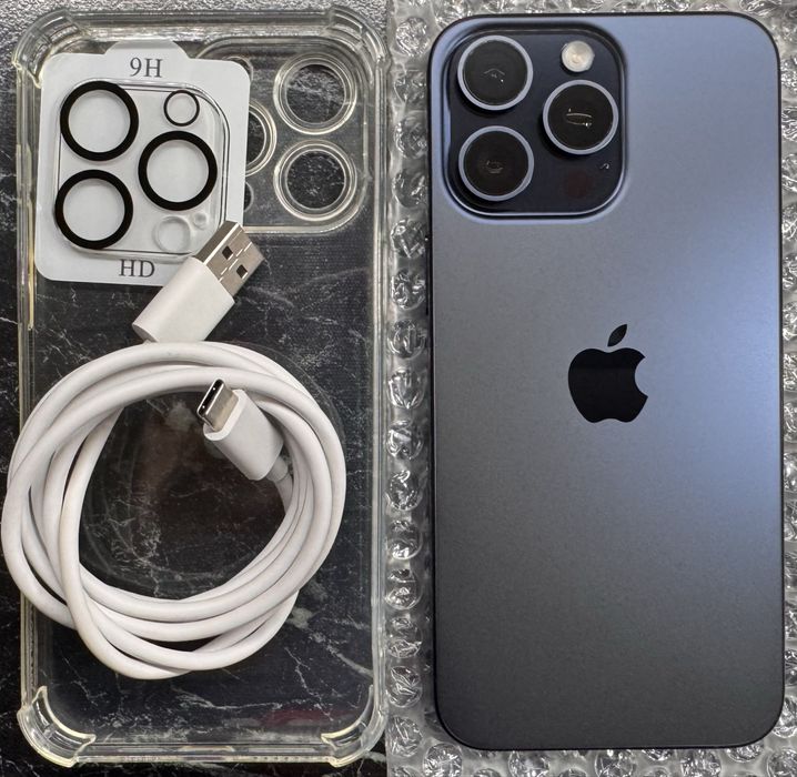 iPhone 15 pro Max 256Gb eSIM 92% батарея 660$