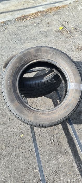 Зима 225/60/R16 6.1 мм Continental 2шт Колёса Резина Шины Склад