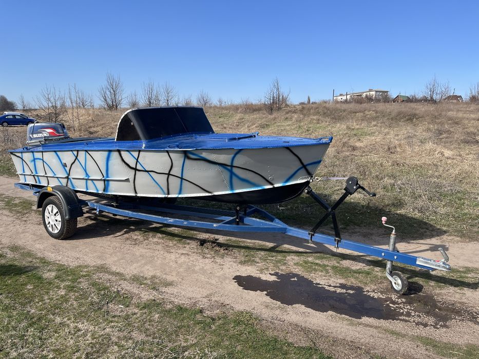 Човен Прогрес 2 + Suzuki DT40 + лафет можливий обмін
