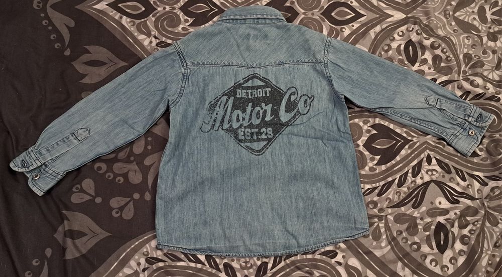 Koszula dżinsowe 4/5 lat 110 cm rebel