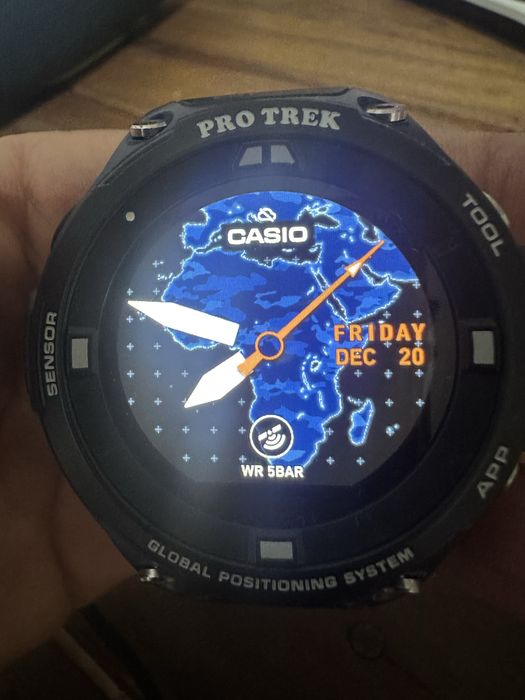 Casio pro-trek GPS NOVO
