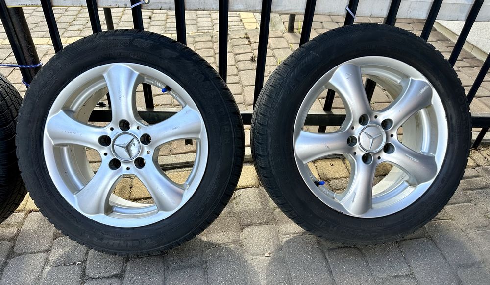 Felgi aluminiowe Mercedes 16” koła opony zima ! Igła !