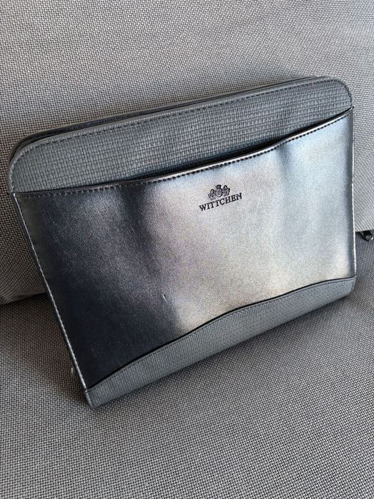 NOWA Aktówka skórzana Wittchen czarna męska