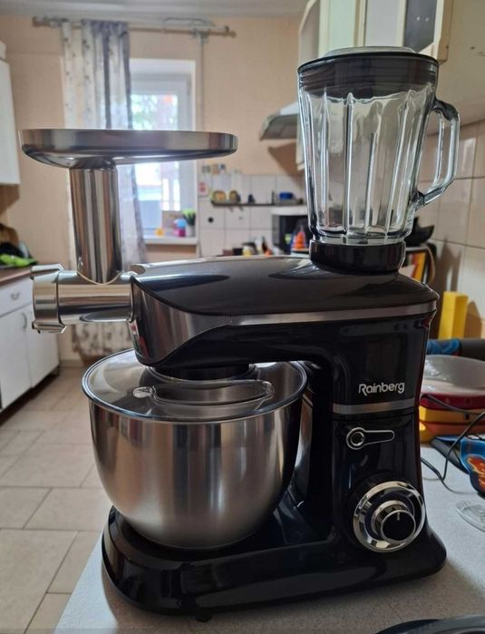 Кухонний комбайн 3в1 тістоміс м'ясорубка блендер 4200 Вт