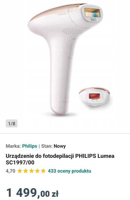 Depilator Philips Lumea advanced