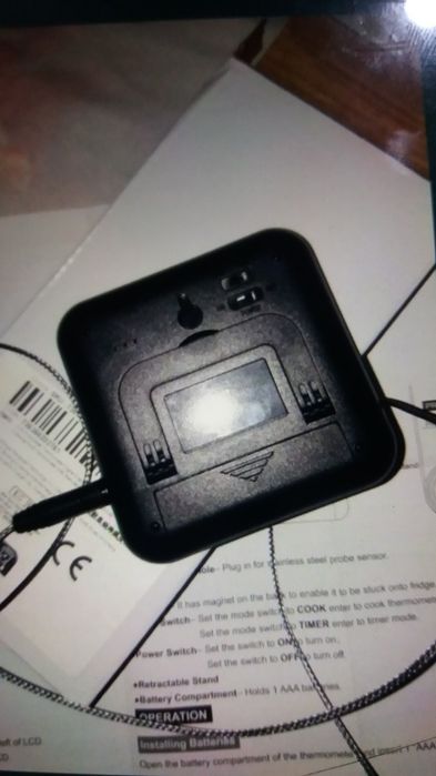 Термометр для мяса с выносным щупом