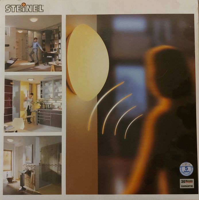 Plafon para lampada E27 com sensor