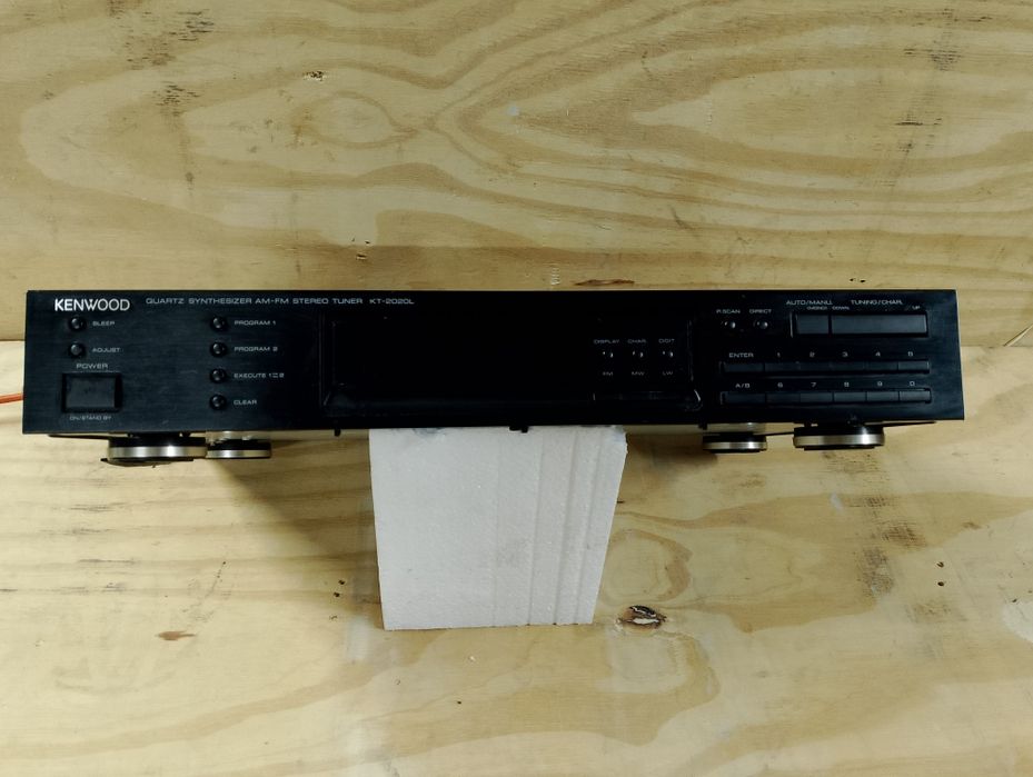 kenwood KT‐2020 Tuner radiowy cyfrowy KENWOOD KT-2020L czarny sprawny J