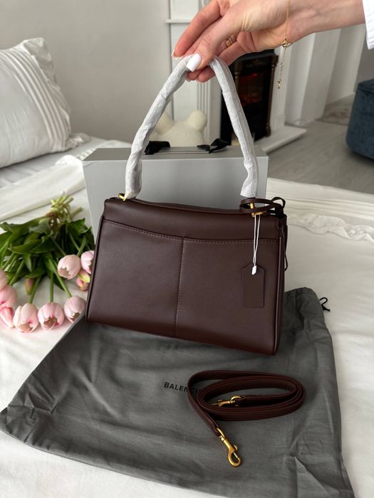Torba Balenciaga rodeo chocolate