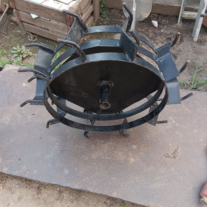 Грунтозацепи на мотоблок чорні 2 шт