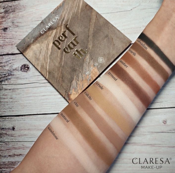 Claresa Paleta cieni do powiek PERF EARTH