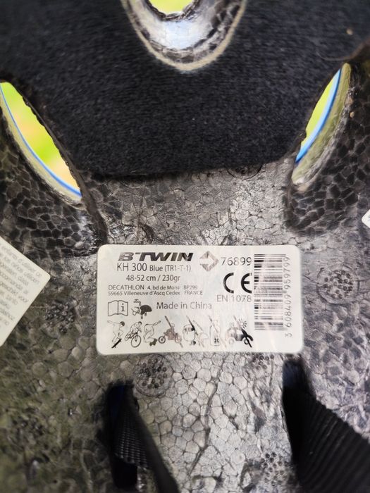 Kask rowerowy dziecięcy BTWIN kh 300