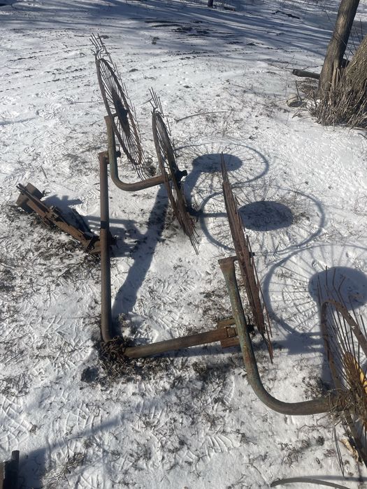 Гребка для сіна до мотоблока або мінітрактора