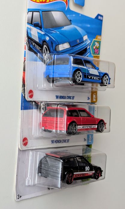 ミニカー Hot Wheels '90 HONDA CIVIC EF TH Машинка Hot Wheels '90 Honda Civic EF (2018 Honda 70th
