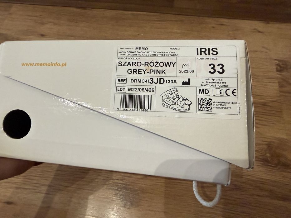 Buty ortopedyczne dzieciece rozmiar 33