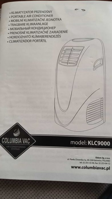Klimatyzator przenośny KCL9000