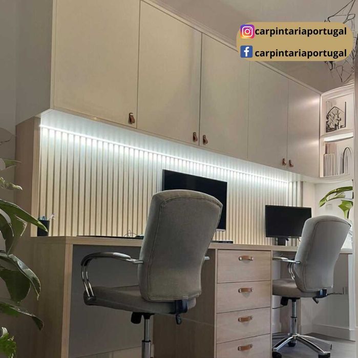 escritórios planeados e personalizados