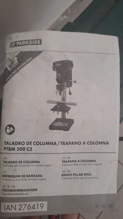 berbequim de bancada parkside