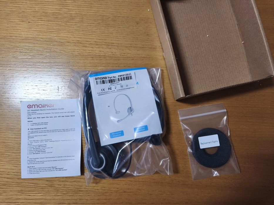 Auricular Emaiker mono USB