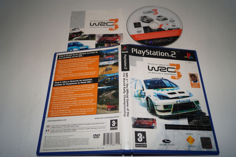 World Rally Championship 3 Wrc 3 Playstation 2 (Ps2) Pudełkowa