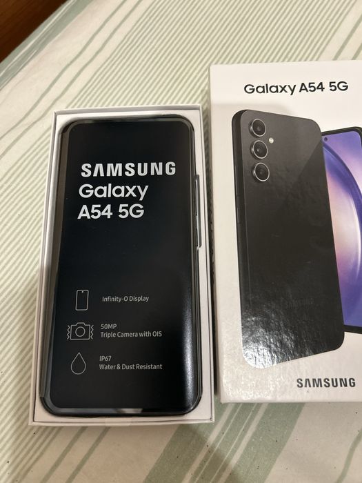 Смартфон Samsung A54 8/256GB Graphite 2 SIM 5G 6.4 120 Гц NFC 5000 мАч