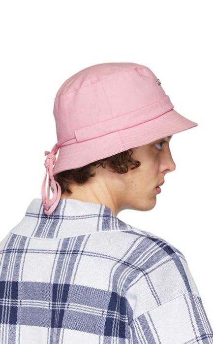 Панама Jacquemus Le Bob Gadjo Blue \ White \ Pink