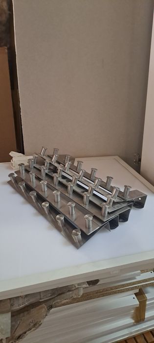 Cabides para porta em inox