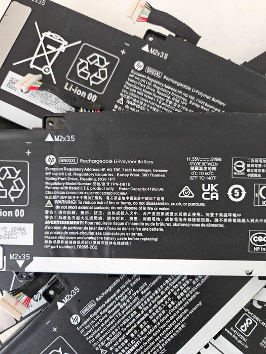 Батарея АКБ HP Envy X360 13-BA 13-AY BN03XL 11.55V 51Wh