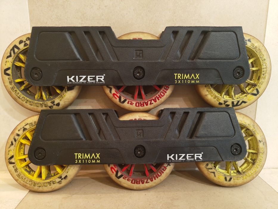 Kizer Trimax 3x110mm ufs szyny koła łożyska sg7