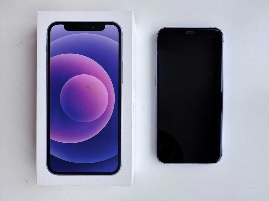 iphone 12 128gb purple - купити мобільні телефони та смартфони