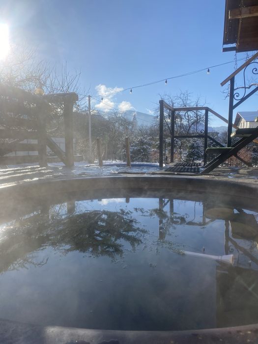 Будиночок в Карпатах з чаном / Проживання Котедж / Драгобрат Буковель