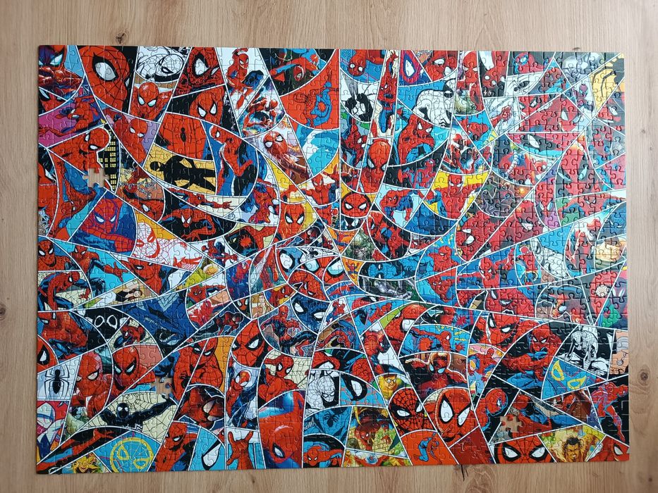 Clementoni Impossible puzzle Spiderman 1000