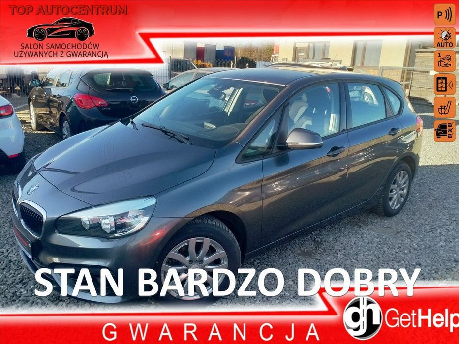 BMW Seria 2 2.0 D 150 KM advantage Line Klimatronic hak nowe opony Kredyt
