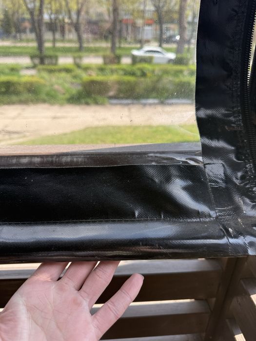 Мʼякі вікна на літню терасу