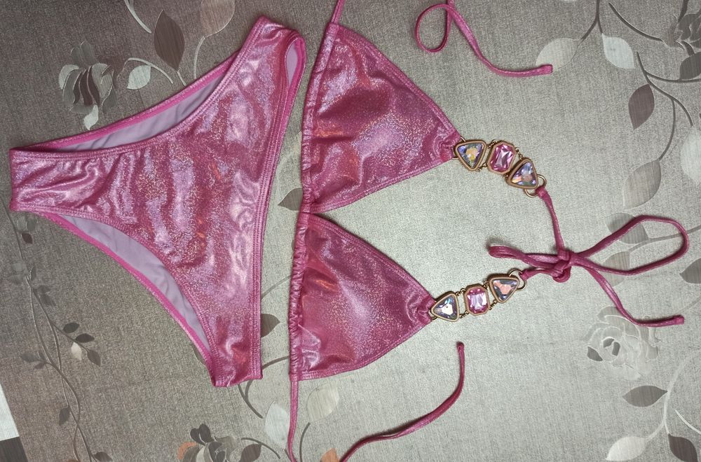 Strój kąpielowy NOWY M 38 brokatowy