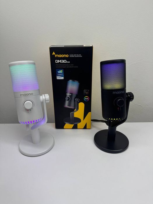 Микрофон Fifine DM30 RGB стриминговый геймерский игровой hyperx