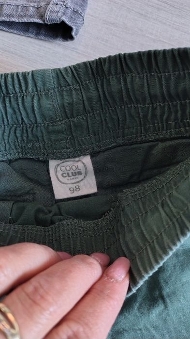 2 pary jeans spodenki 98 cool club ideał jak nowe