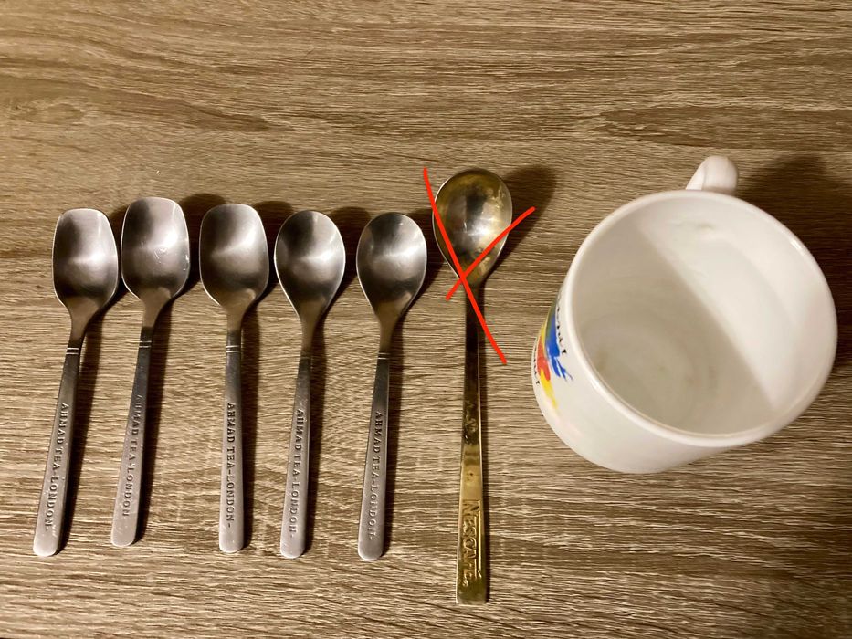 Чайні ложки колекційні з нержавійки, чашка, баночки для чаю кави +інше