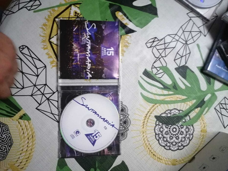 CD/DVD  Santamaria 15 anos