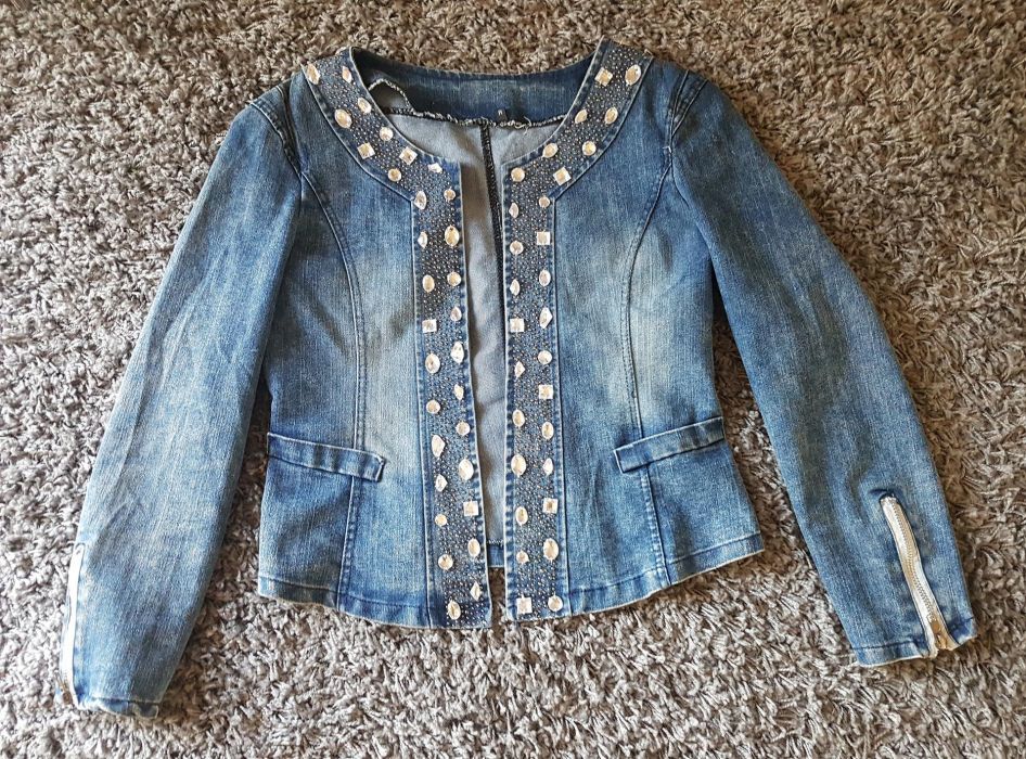 Kurtka jeansowa rozmiar S M