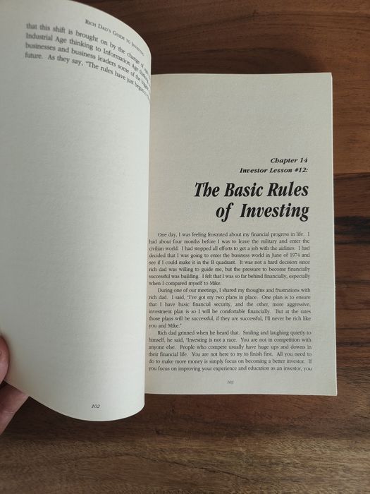 Rich dad / Robert kiyosaki guide to investing