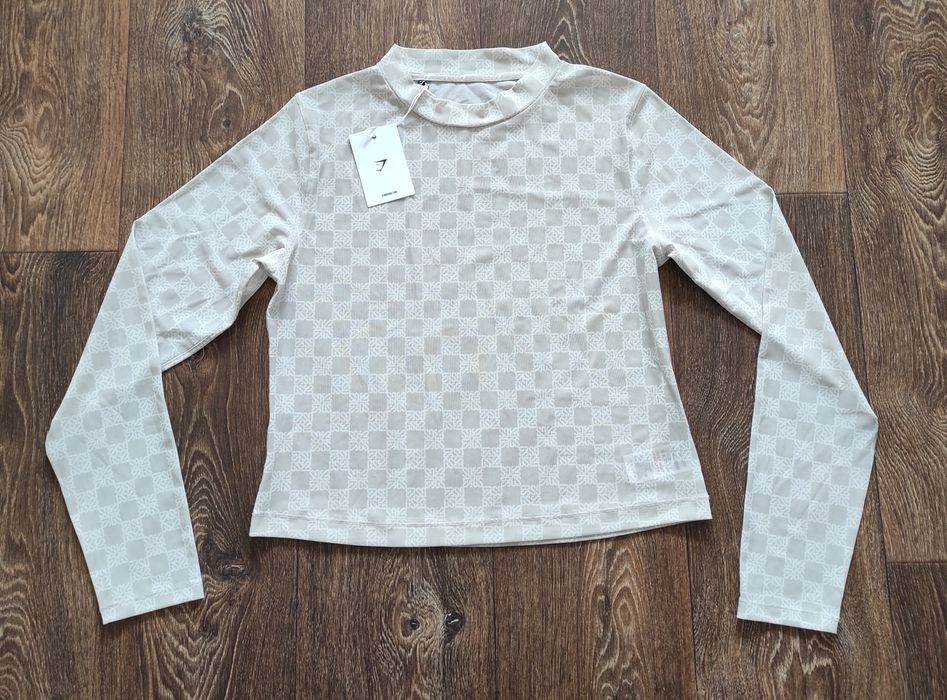 L Gymshark оригінальний жіночий лонгслів