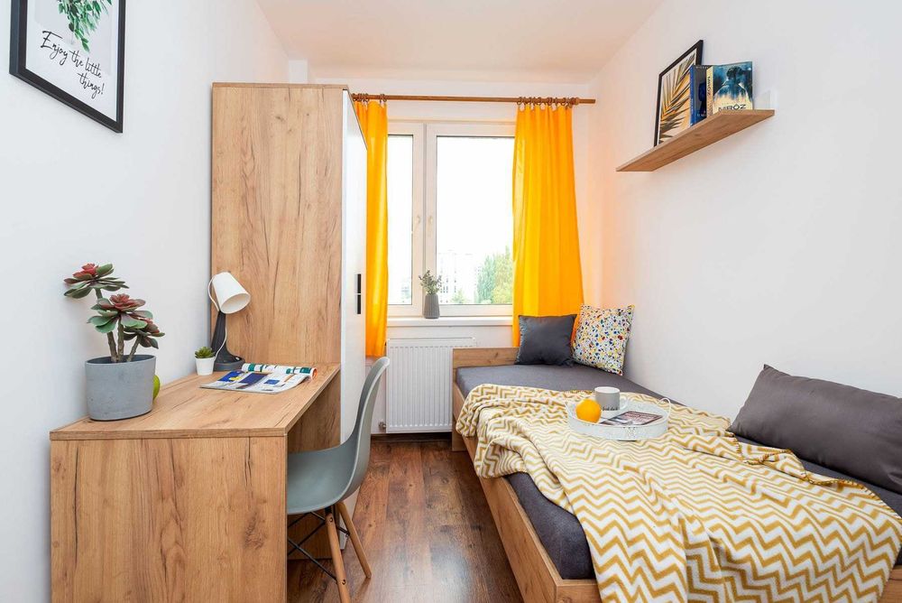 Rondo Mogilskie | pokój z balkonem | 11 m² | blisko UEK | ul. Sądowa | BEZ PROWIZJI