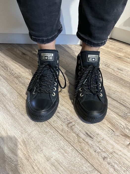 czarne trampki converse 37.5
