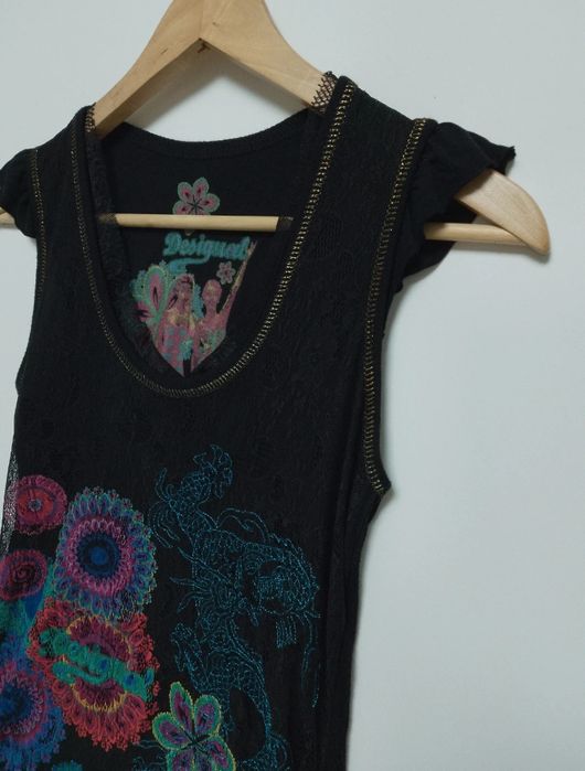 Desigual Avant Garde koszulka bez rękawów rozm.M / S